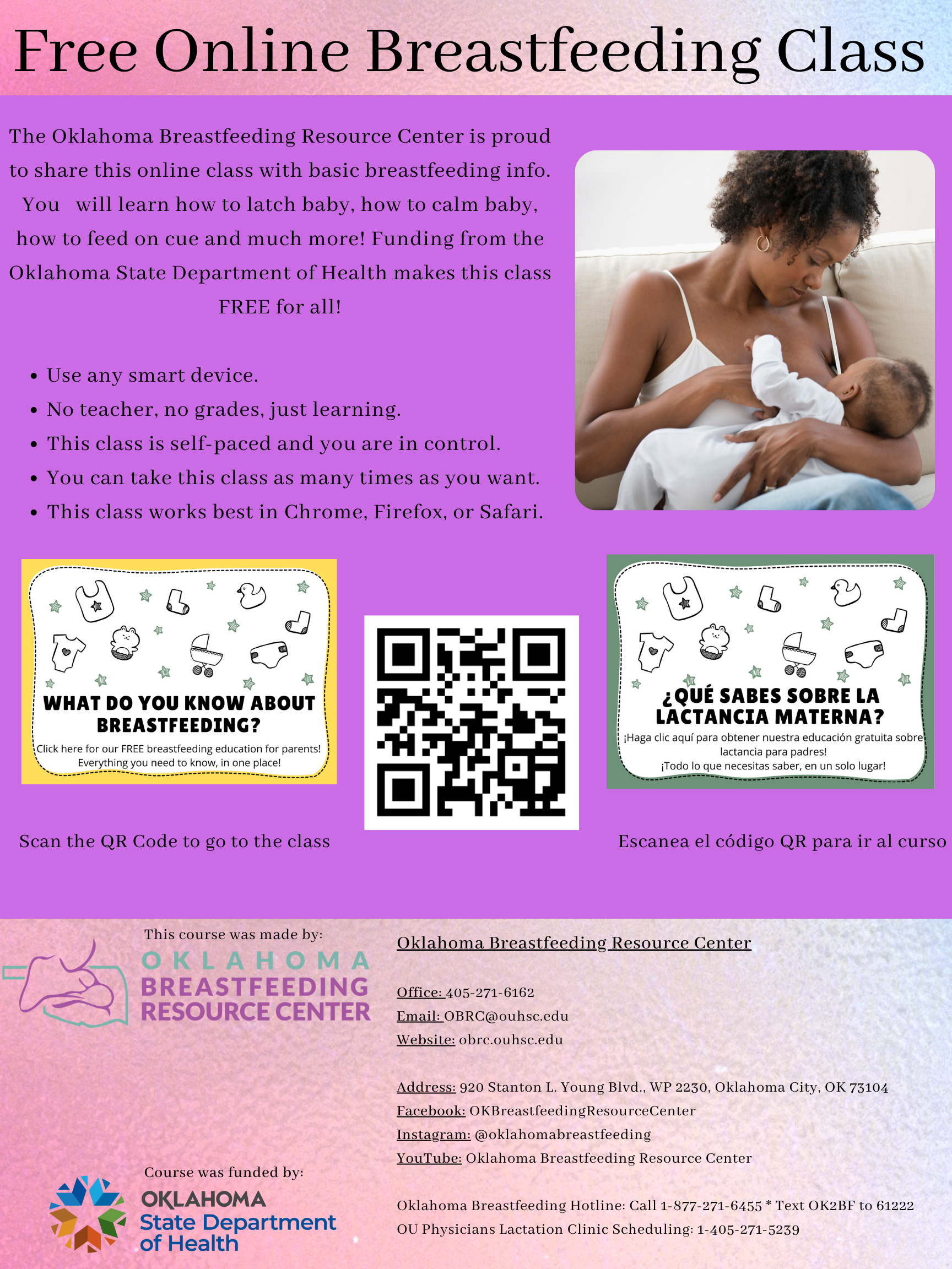 2023 Prenatal Education flyer - FREE download